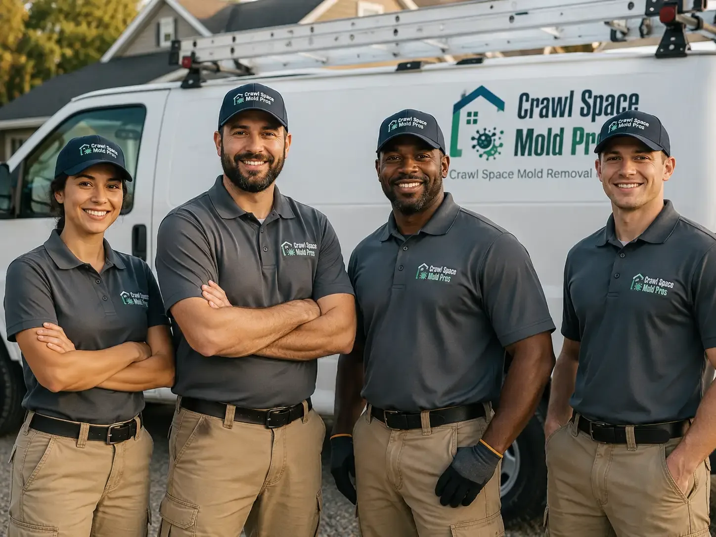 Crawl Space Mold Removal company in Levering, MI